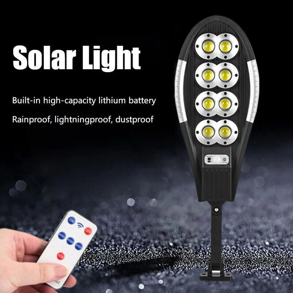 CRONY MX-T200 Solar induction street lamp LED Large Size Solar Street Lights Outdoor IP67 Waterproof with Remote Control Security Light - Image 3