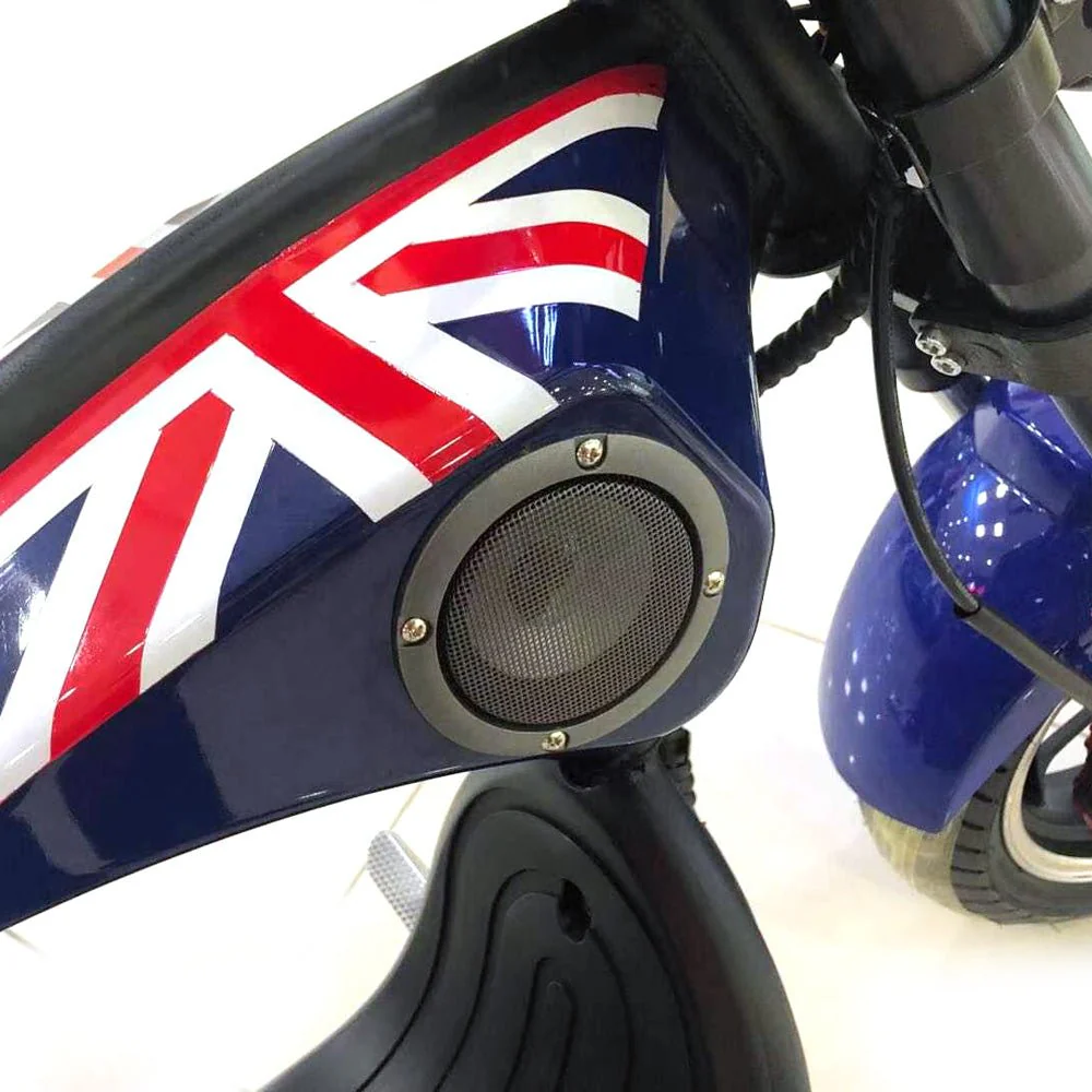 CRONY X1 Harley Electrocar car With BT Speaker Electrocar car Citycoco Fat Tire Electric Motorcycle Purple - Image 4