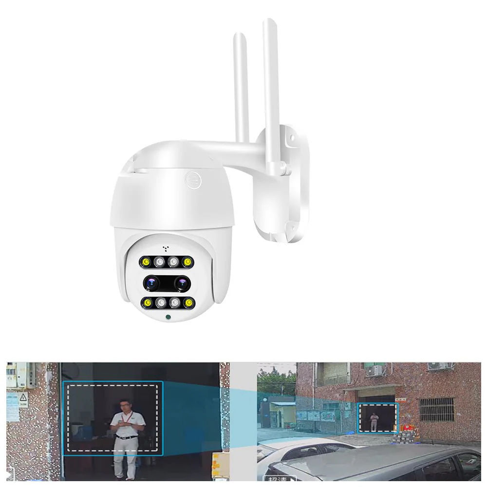 CRONY NIP-21HS carecam PRO APP ball Face recognition and shooting linkage alarm Voice alarm Day and night full color dual lens camera - Image 9