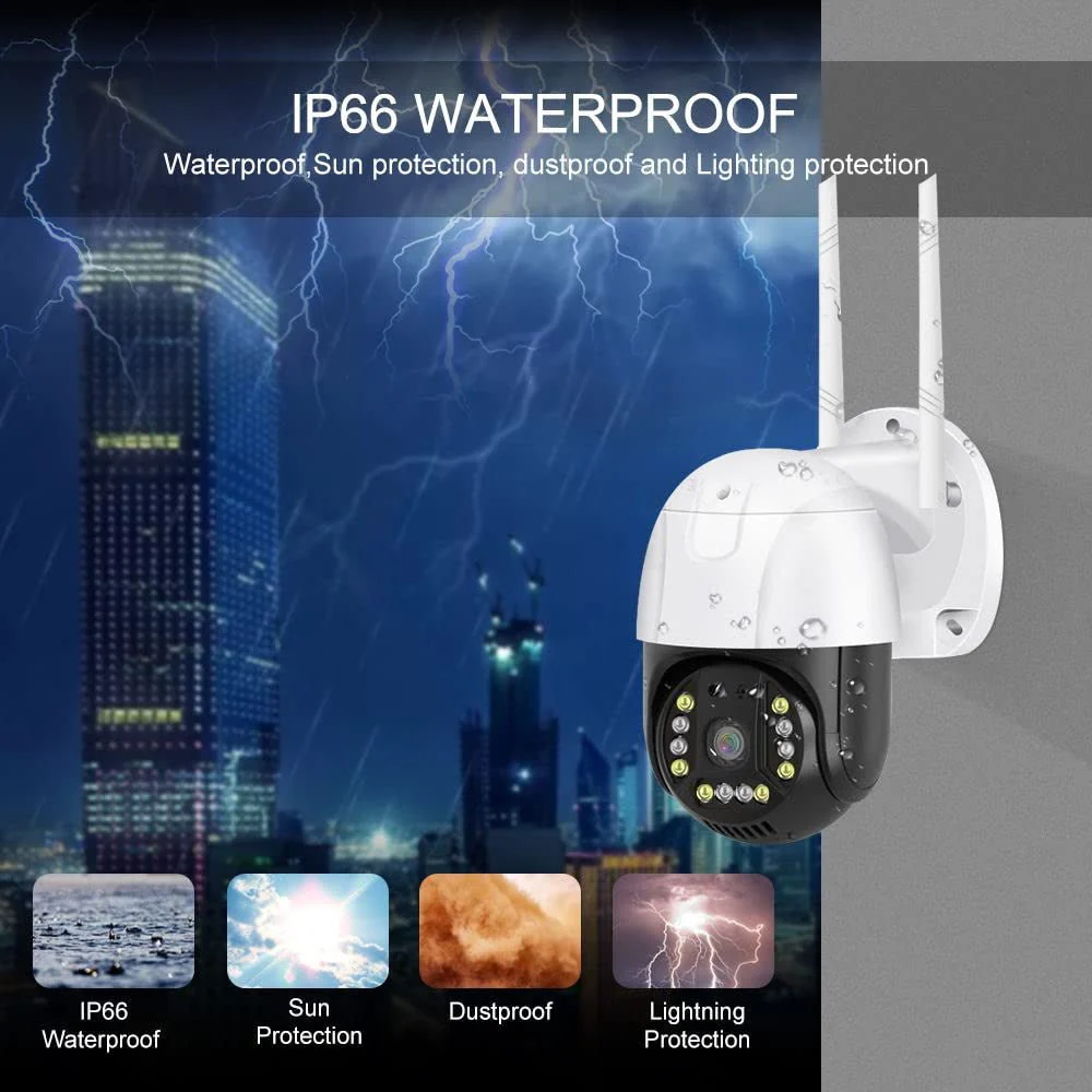 CRONY P20 4G-4K-HD PTZ Camera Outdoor Security Wireless Camera Surveillance 4G Sim Card Support - Image 4