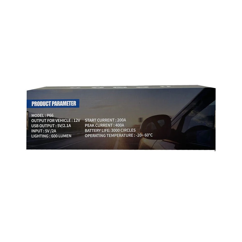 CRONY P66 Circle Jumper Starter 12V All Car With Pump Power Bank - Image 3