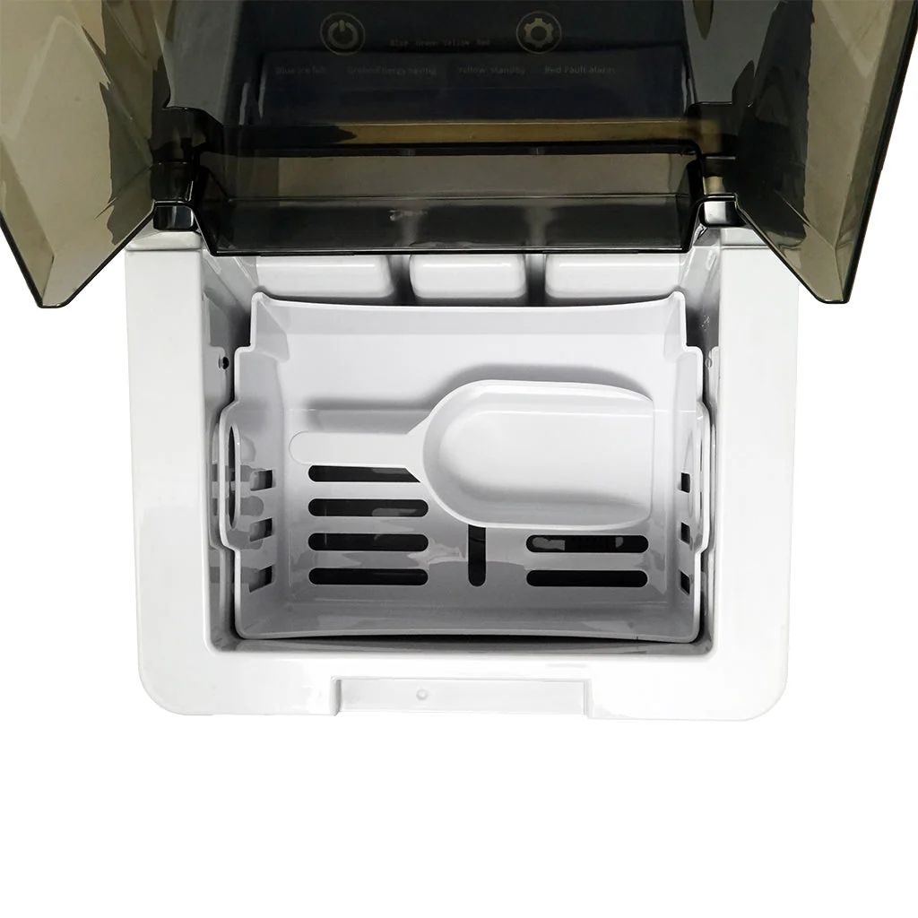 CRONY Portable Ice Maker 1.5L Home & Car Use -20°C Freezing LED Control 9 Bullet Ice Cubes - Image 13