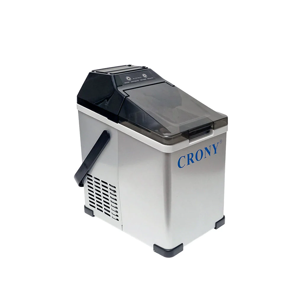 CRONY Portable Ice Maker 1.5L Home & Car Use -20°C Freezing LED Control 9 Bullet Ice Cubes - Image 5