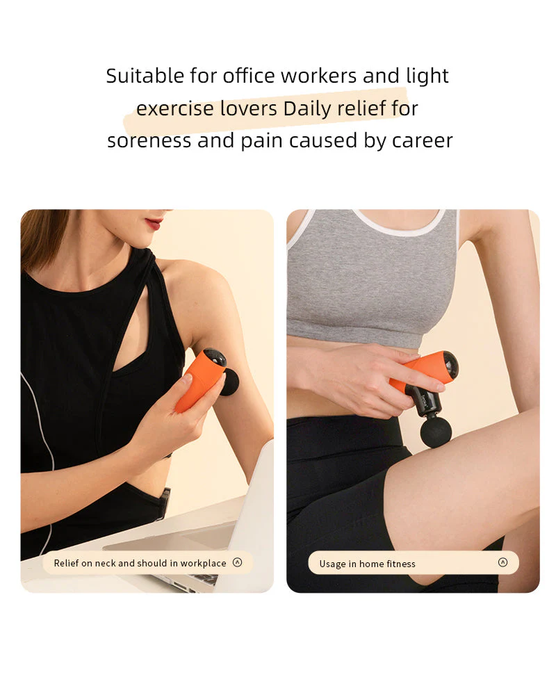 CRONY Q1 Mini Muscle massager gun handheld cordless portable full body muscle relaxation massage gun with Brushless Motor - Image 4