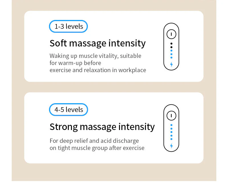 CRONY Q1 Mini Muscle massager gun handheld cordless portable full body muscle relaxation massage gun with Brushless Motor - Image 6