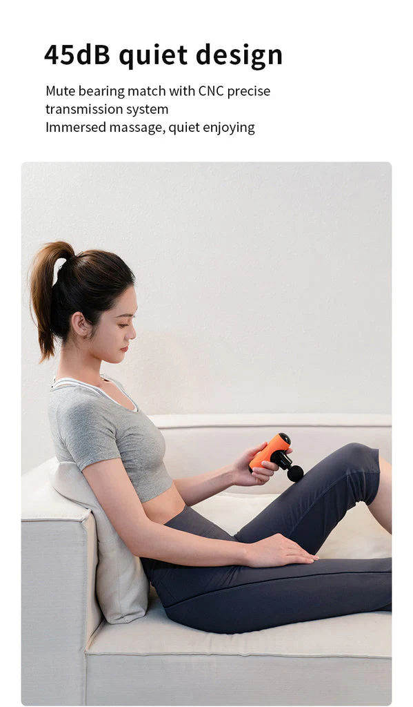 CRONY Q1 Mini Muscle massager gun handheld cordless portable full body muscle relaxation massage gun with Brushless Motor - Image 7