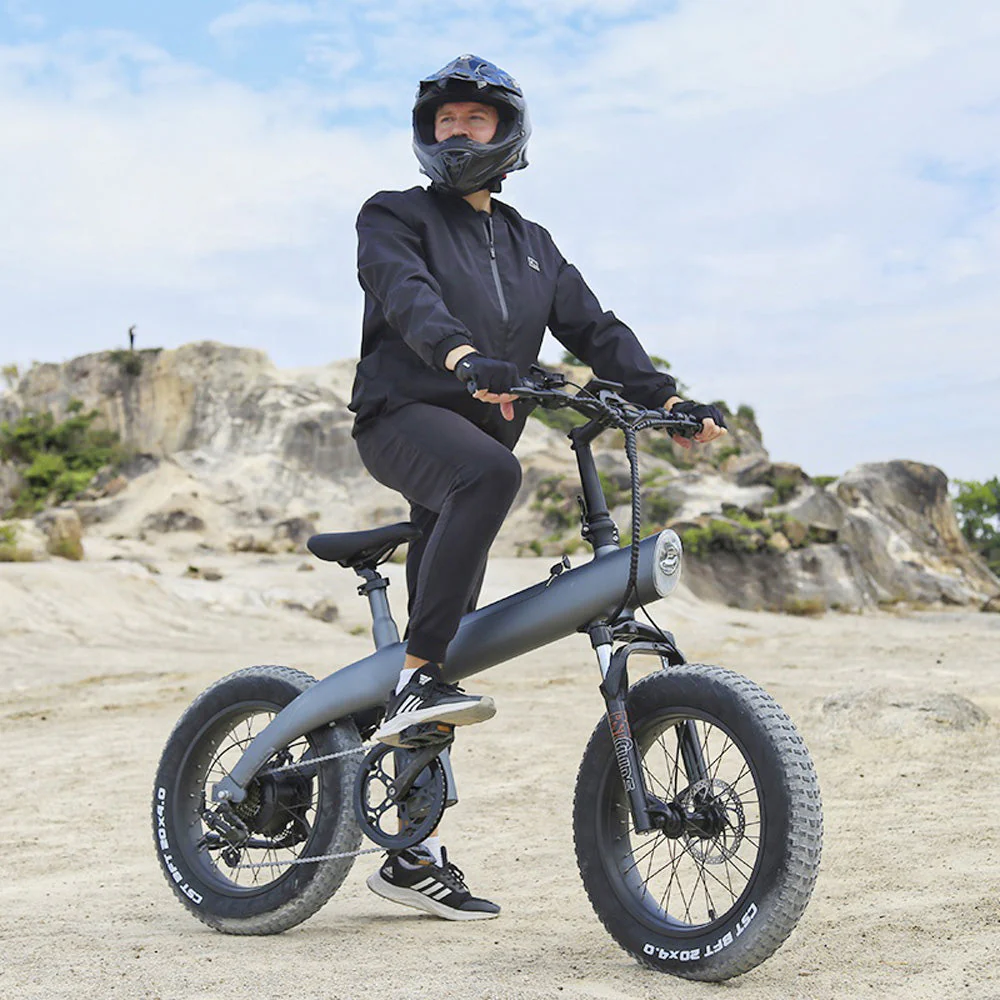 CRONY Q3 Off-road fat tire 48V/750W aluminum alloy E-bike 20 inch fat tire off road bicy Scootercle electric bike Scooter - Image 19
