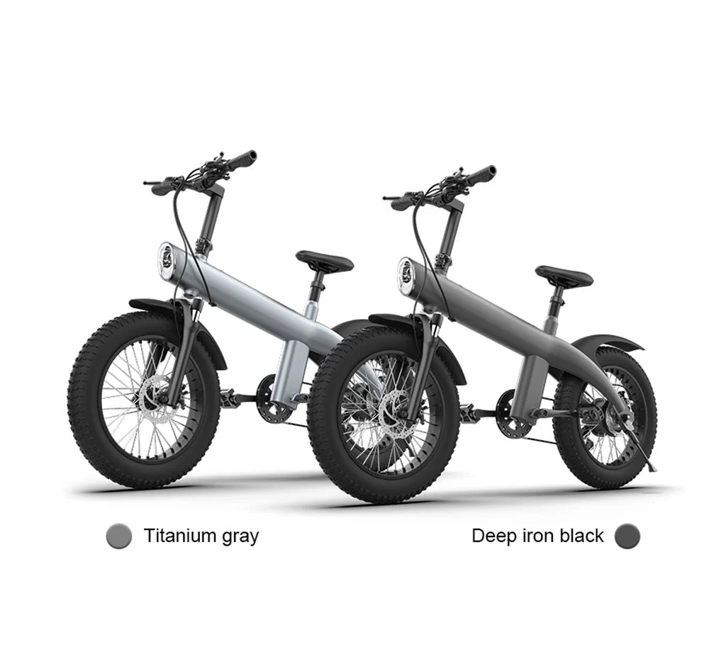 CRONY Q3 Off-road fat tire 48V/750W aluminum alloy E-bike 20 inch fat tire off road bicy Scootercle electric bike Scooter - Image 4