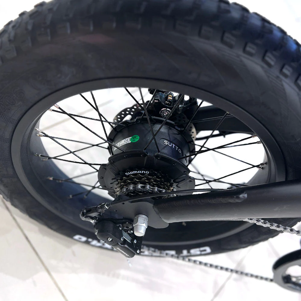 CRONY Q3 Off-road fat tire 48V/750W aluminum alloy E-bike 20 inch fat tire off road bicy Scootercle electric bike Scooter - Image 7
