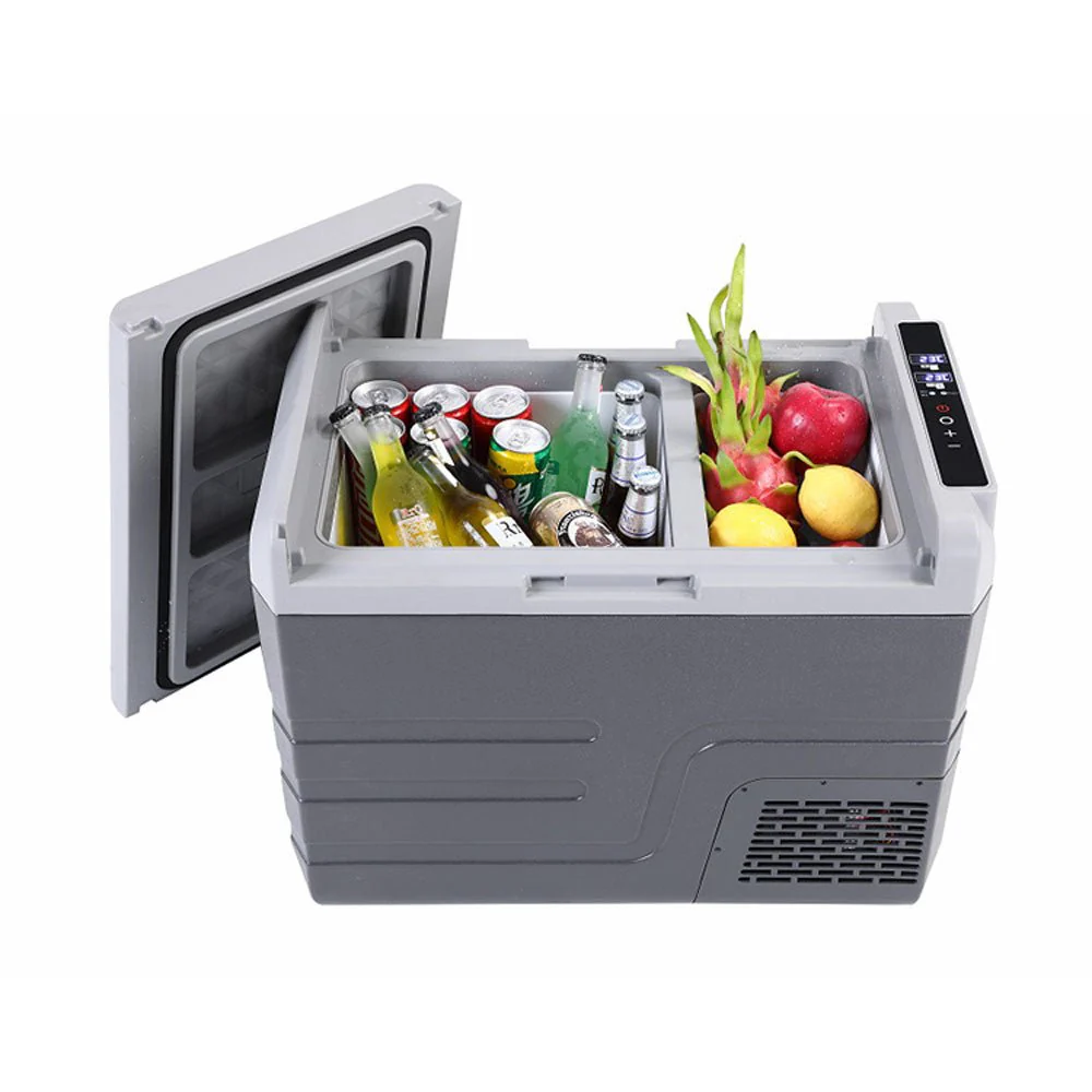CRONY 46L QN46A double temperature system Car Refrigerator 46liter Car Fridge portable fridge Freezer compact Refrigerator for Car - Image 3