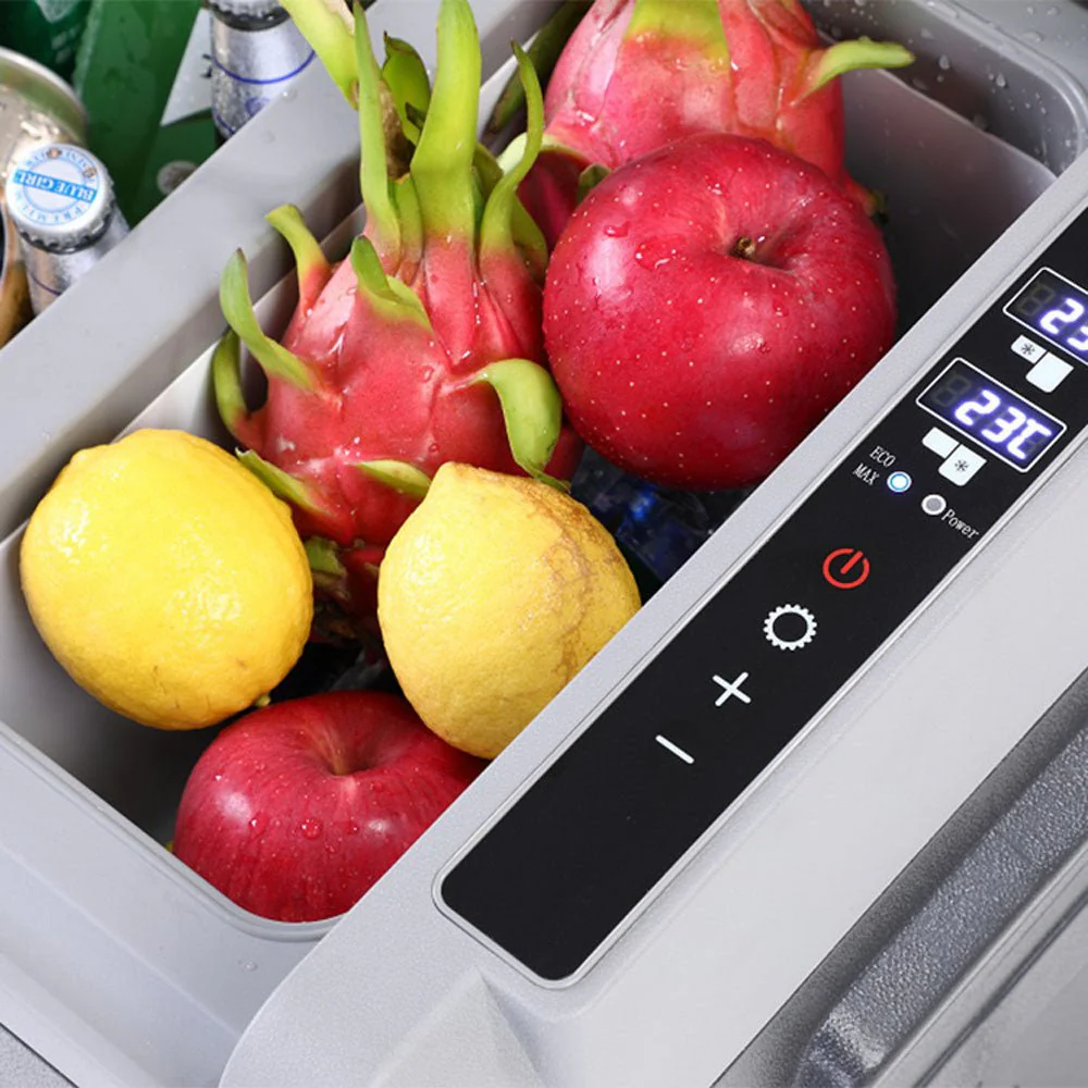 CRONY 46L QN46A double temperature system Car Refrigerator 46liter Car Fridge portable fridge Freezer compact Refrigerator for Car - Image 6