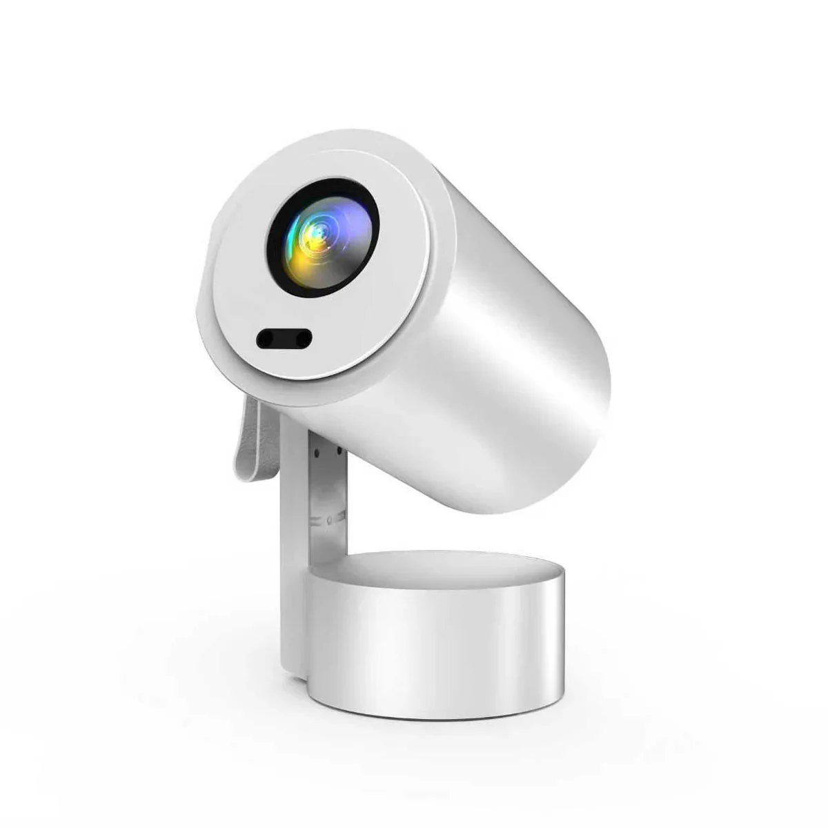 CRONY R3P Portable Mini Projector 1080P LED Smart Projector Supports 4K Decode Android with Built In Speakers