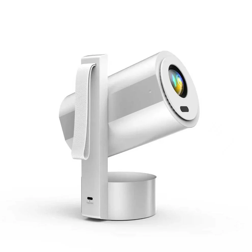 CRONY R3P Portable Mini Projector 1080P LED Smart Projector Supports 4K Decode Android with Built In Speakers - Image 2