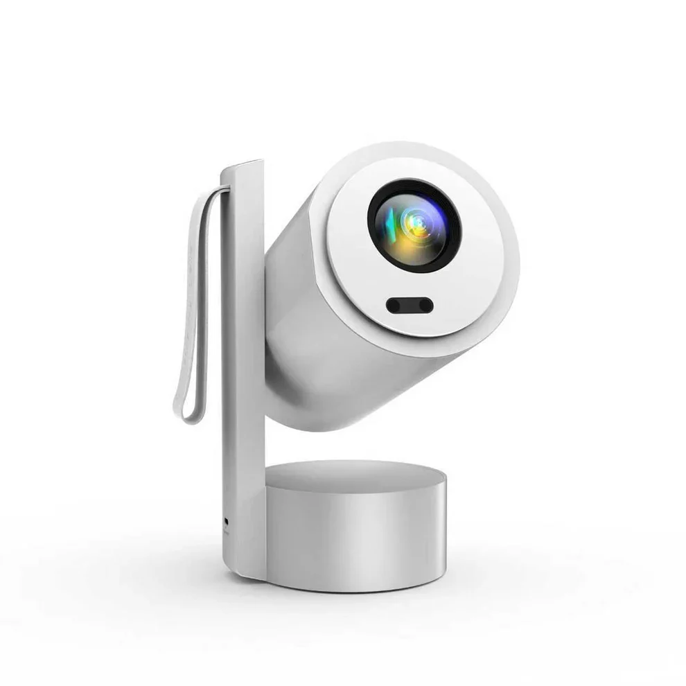 CRONY R3P Portable Mini Projector 1080P LED Smart Projector Supports 4K Decode Android with Built In Speakers - Image 3