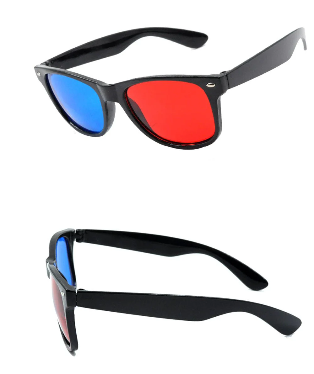 CRONY Red and blue master image lovely animal virtual reality 3d movies vr glasses 3D glasses For the projector - Image 5