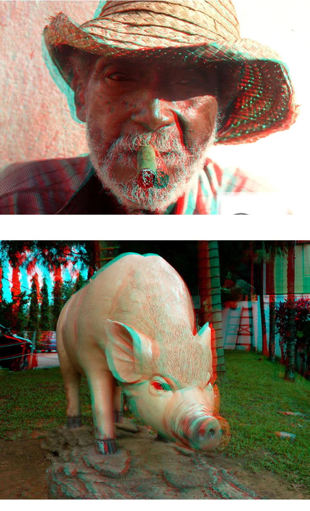 CRONY Red and blue master image lovely animal virtual reality 3d movies vr glasses 3D glasses For the projector - Image 6