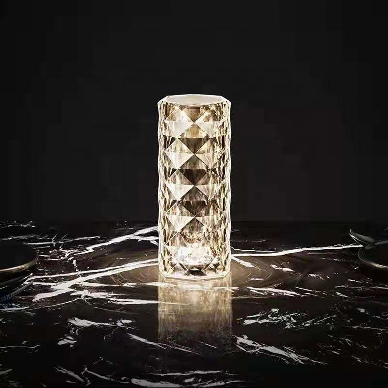 CRONY Rose lamp 16 color RGB touch color + remote and recharge Modern Design Touch Dimmable Recharge Table Lamp - Image 4