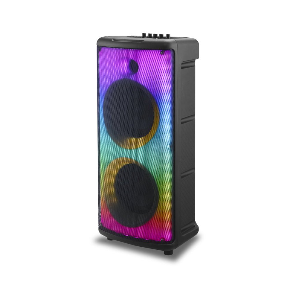 CRONY RX-6238 big  power disco light loud speaker wireless with bass echo treble rechargeable battery karaoke speaker