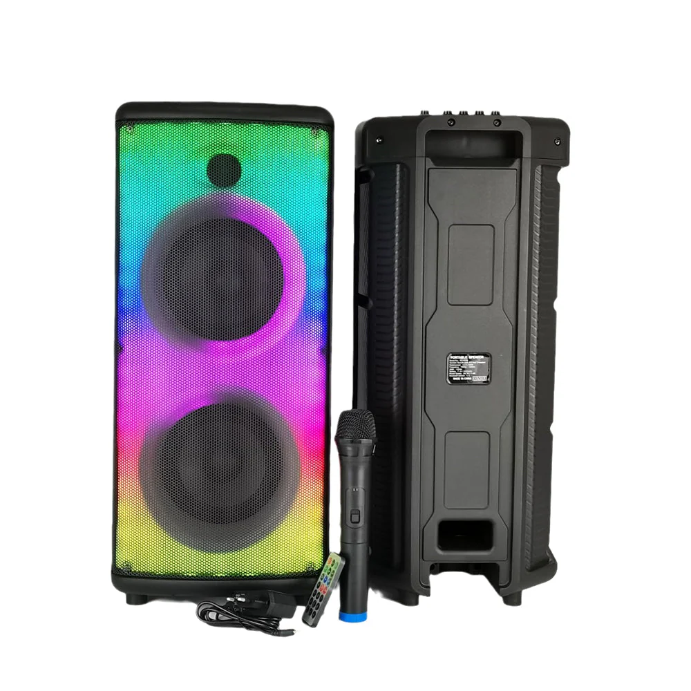CRONY RX-6238 big  power disco light loud speaker wireless with bass echo treble rechargeable battery karaoke speaker - Image 12
