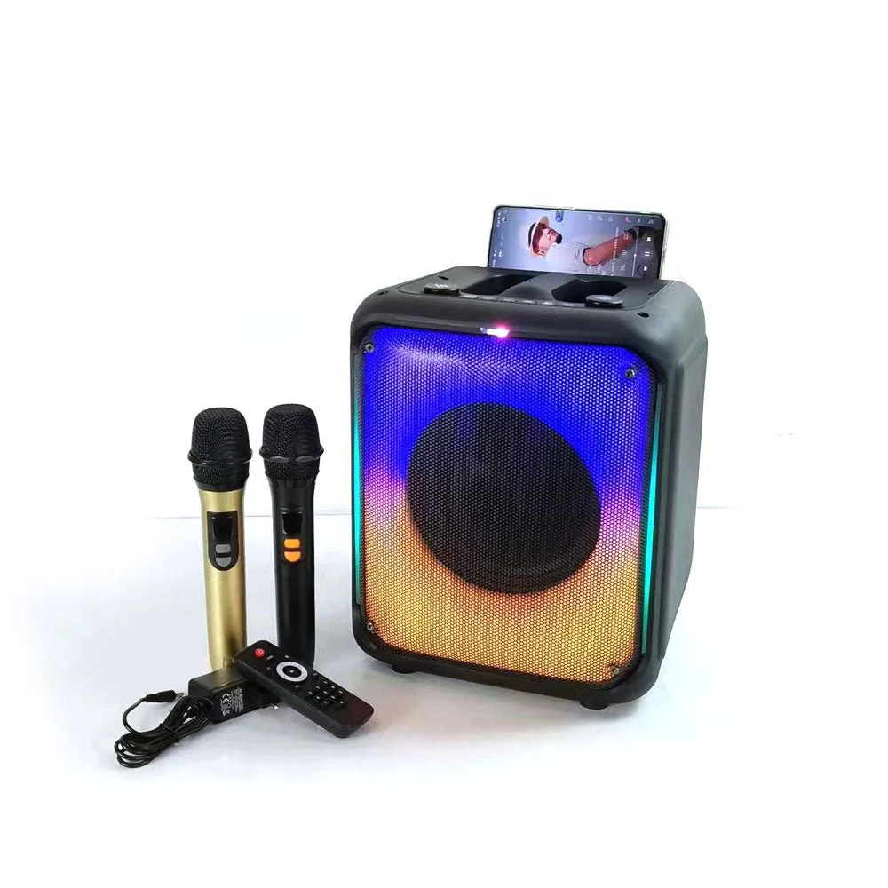 CRONY RX-8183C Speaker BT Speaker 8 Inch Small Subwoofer Speaker With Adapter - Image 7