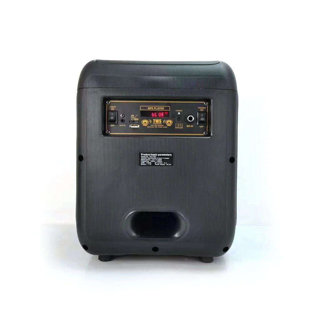 CRONY RX-8183C Speaker BT Speaker 8 Inch Small Subwoofer Speaker With Adapter - Image 9