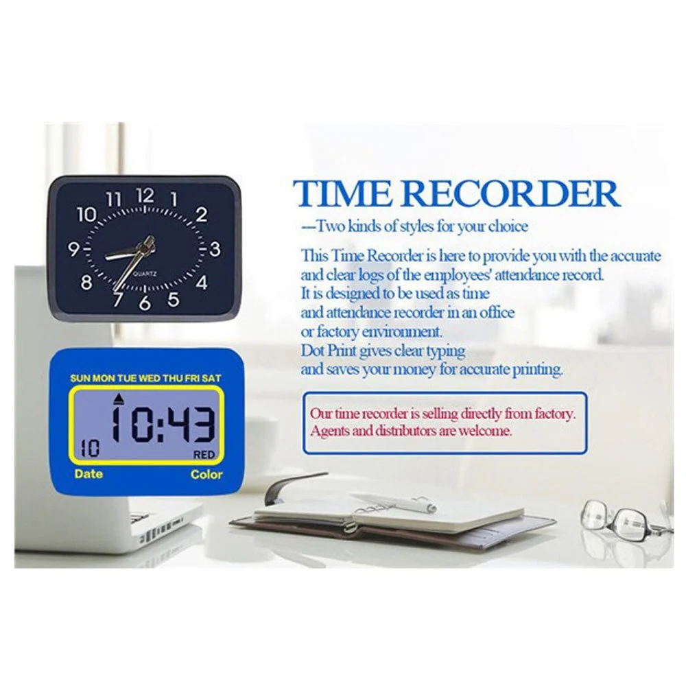 CRONY S-180P Attendance Machine Electronic Employee Starter Time Clock - Image 5