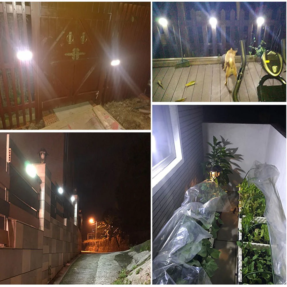 CRONY SH-52ALED Solar Powered LED Wall Light  led waterproof solar wall garden lamp motion sensor lamp - Image 3