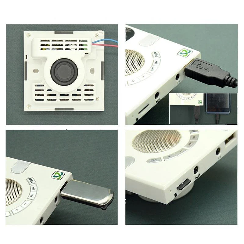 Muslim for wall quran speaker bluetooth FM Aux USB "SQ201P 8 GB Quran Speaker"-JX021 - Image 2
