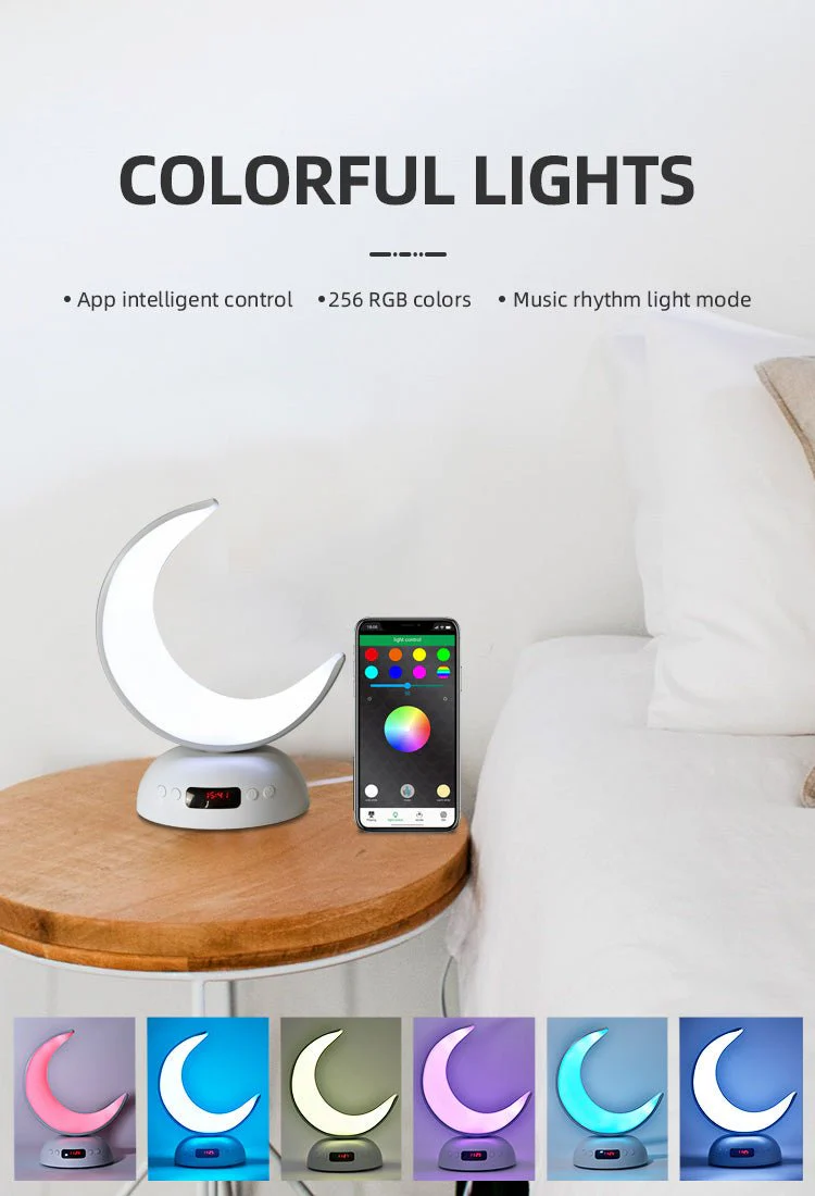 CRONY SQ-902 guran speaker Speaker Quran Led Moon Lamp Aromatherapy Function Azan Alarm Clock Quran Player - Image 12