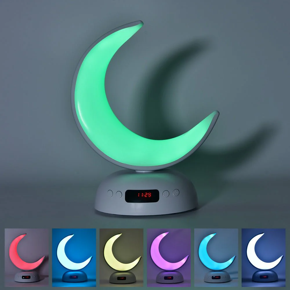 CRONY SQ-902 guran speaker Speaker Quran Led Moon Lamp Aromatherapy Function Azan Alarm Clock Quran Player - Image 3