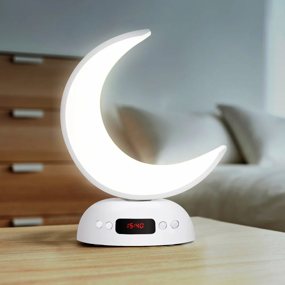 CRONY SQ-902 guran speaker Speaker Quran Led Moon Lamp Aromatherapy Function Azan Alarm Clock Quran Player - Image 5