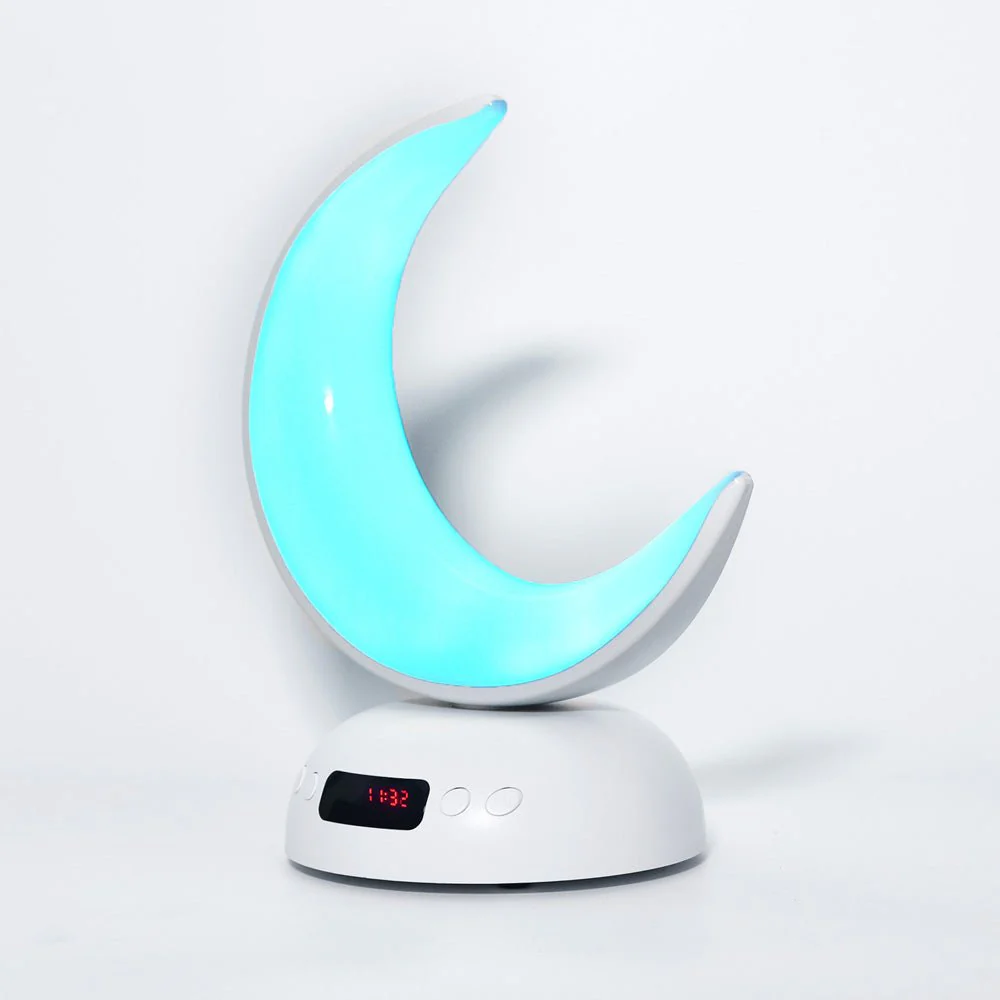 CRONY SQ-902 guran speaker Speaker Quran Led Moon Lamp Aromatherapy Function Azan Alarm Clock Quran Player - Image 7