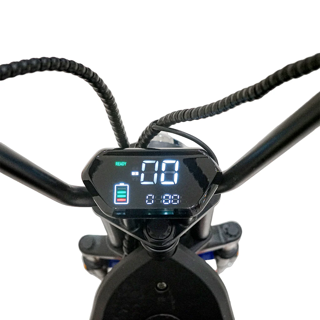 CRONY SS-11W Electric Scooter 1000W Motor 48V/15AH Battery 25-45KM Range Disc Brakes Front/Rear Suspension three wheel scooter with basket Electric Motorcycle - Image 7