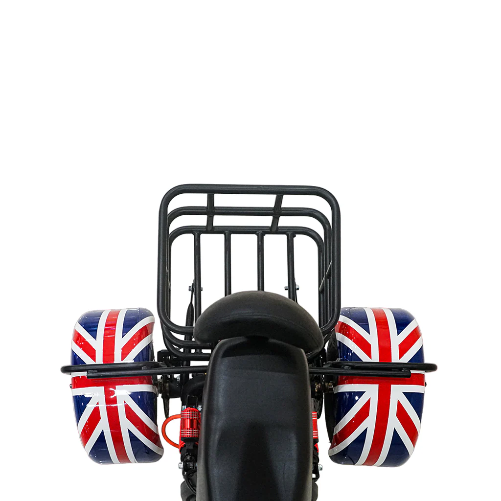 CRONY SS-11W Electric Scooter 1000W Motor 48V/15AH Battery 25-45KM Range Disc Brakes Front/Rear Suspension three wheel scooter with basket Electric Motorcycle - Image 8