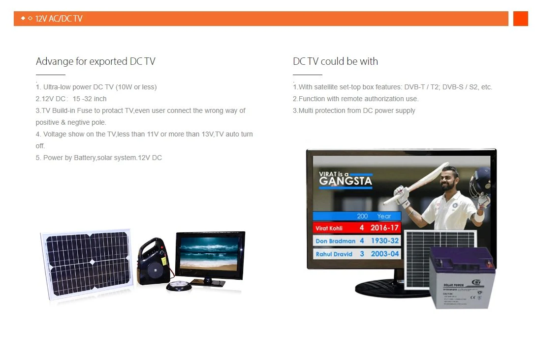 CRONY STAR.X  AC/DC 12V H8 19 inch LED display monitor - Image 4