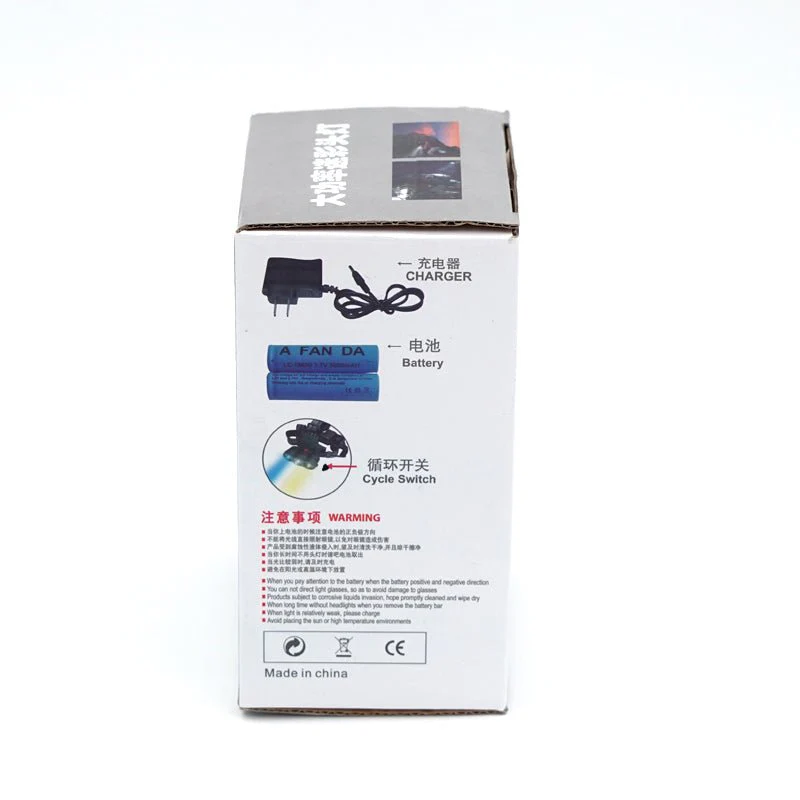 CRONY Strong light high power LED rechargeable 3 head light source headlight bulb outdoor - Image 6