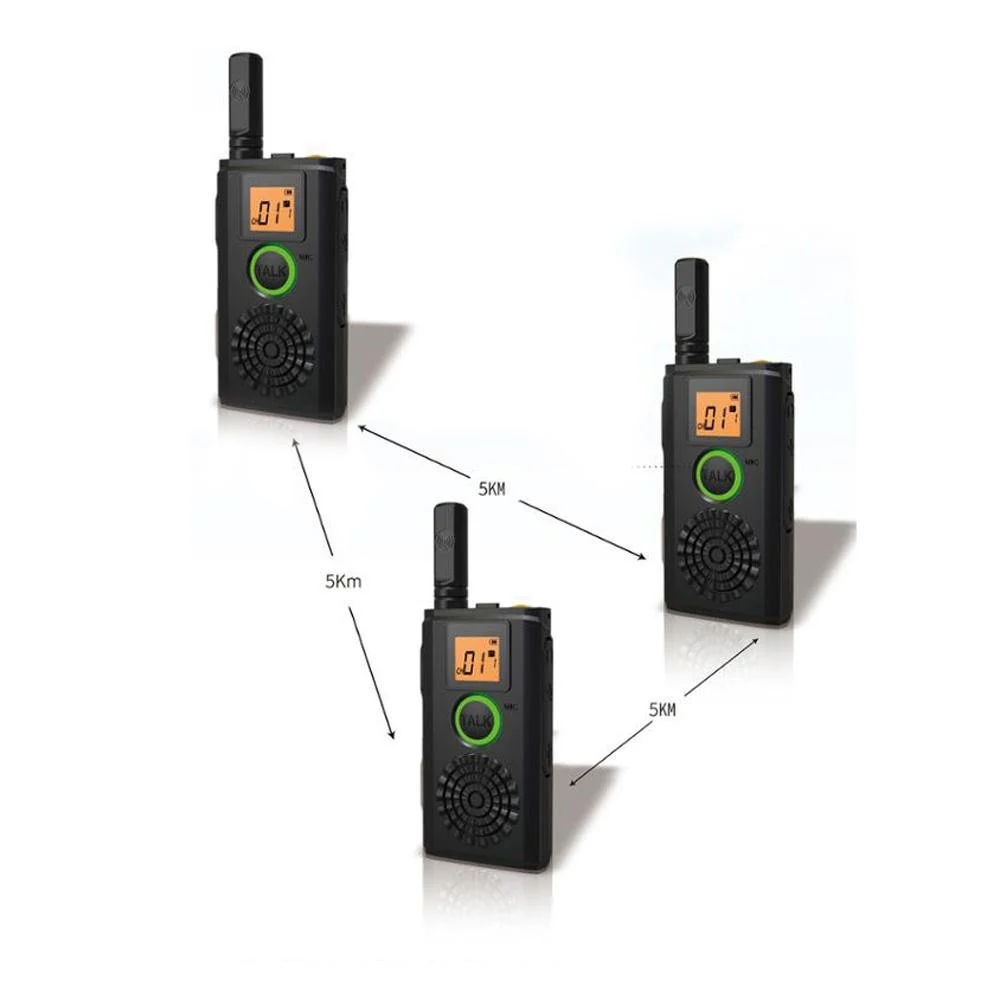 CRONY 5W CY-998 Walkie talkie T-368 Two Way Radio Professional FM 1-4 KM - Image 3