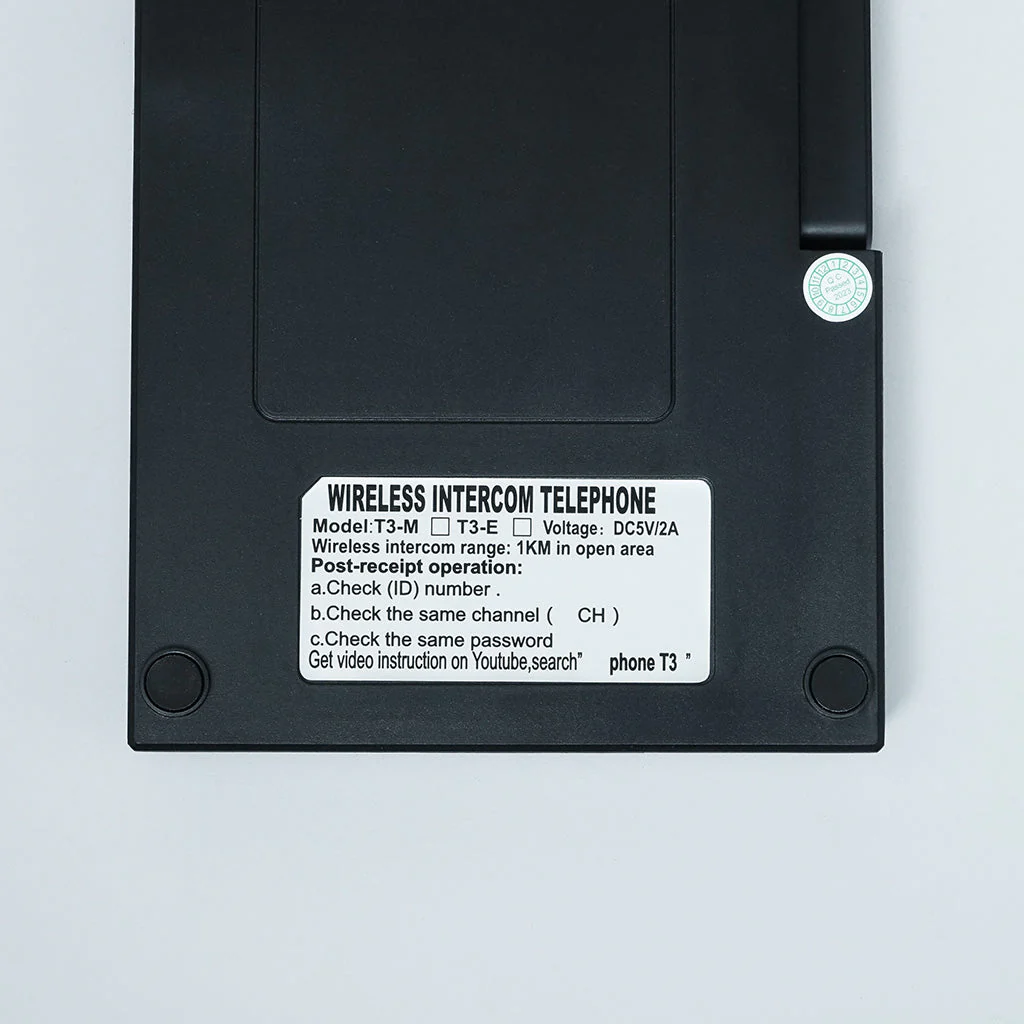 CRONY T3-M Wireless Intercom Phone - Image 6