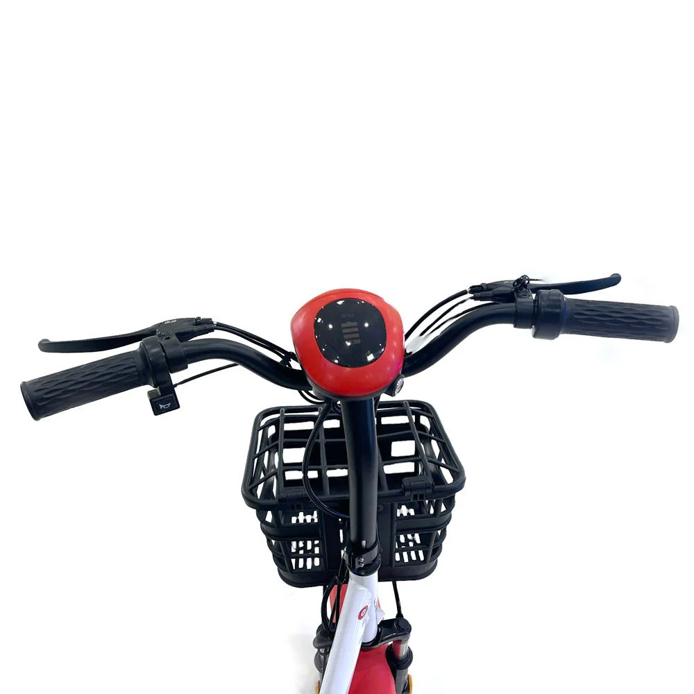 CRONY T6 Electric Scooter 400W Dual Seater 48V/12AH Battery 20-35KM Range Quadruple Brake LCD Screen Luggage Basket - Image 17