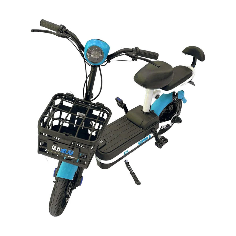 CRONY T6 Electric Scooter 400W Dual Seater 48V/12AH Battery 20-35KM Range Quadruple Brake LCD Screen Luggage Basket - Image 18