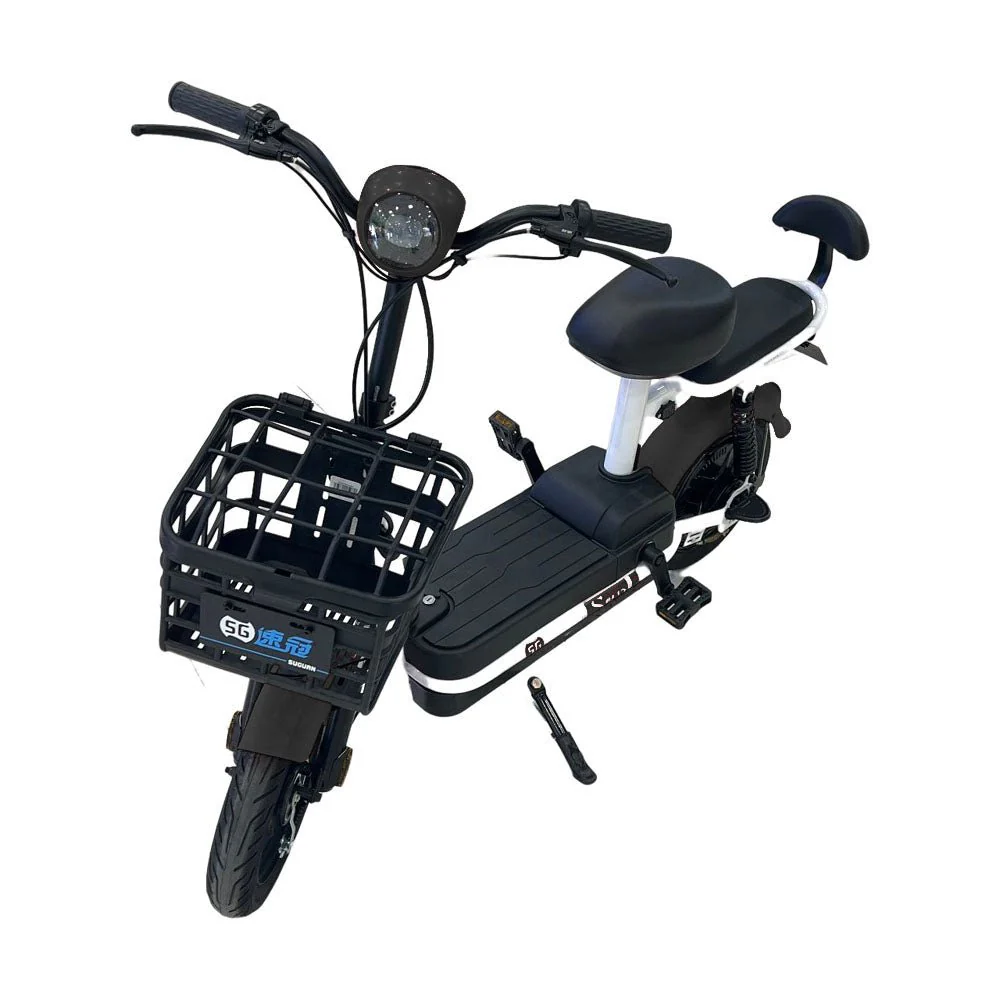 CRONY T6 Electric Scooter 400W Dual Seater 48V/12AH Battery 20-35KM Range Quadruple Brake LCD Screen Luggage Basket - Image 19