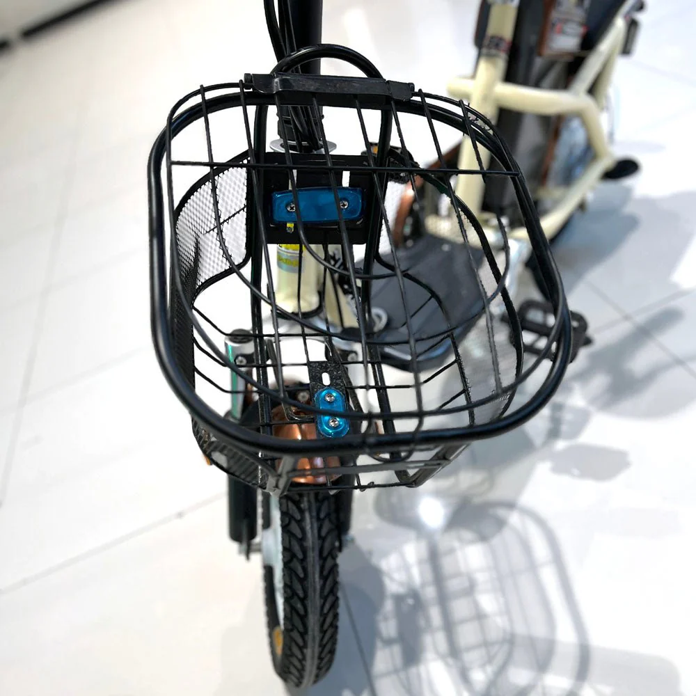 CRONY T8 Electric Delivery express Bicycle electrical scooter 12 inch 48v 10Ah electric bike - Image 21