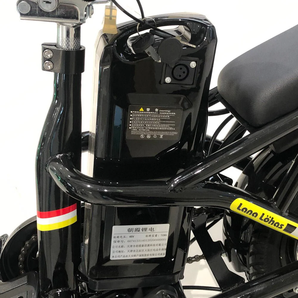 CRONY T8 Electric Delivery express Bicycle electrical scooter 12 inch 48v 10Ah electric bike - Image 6