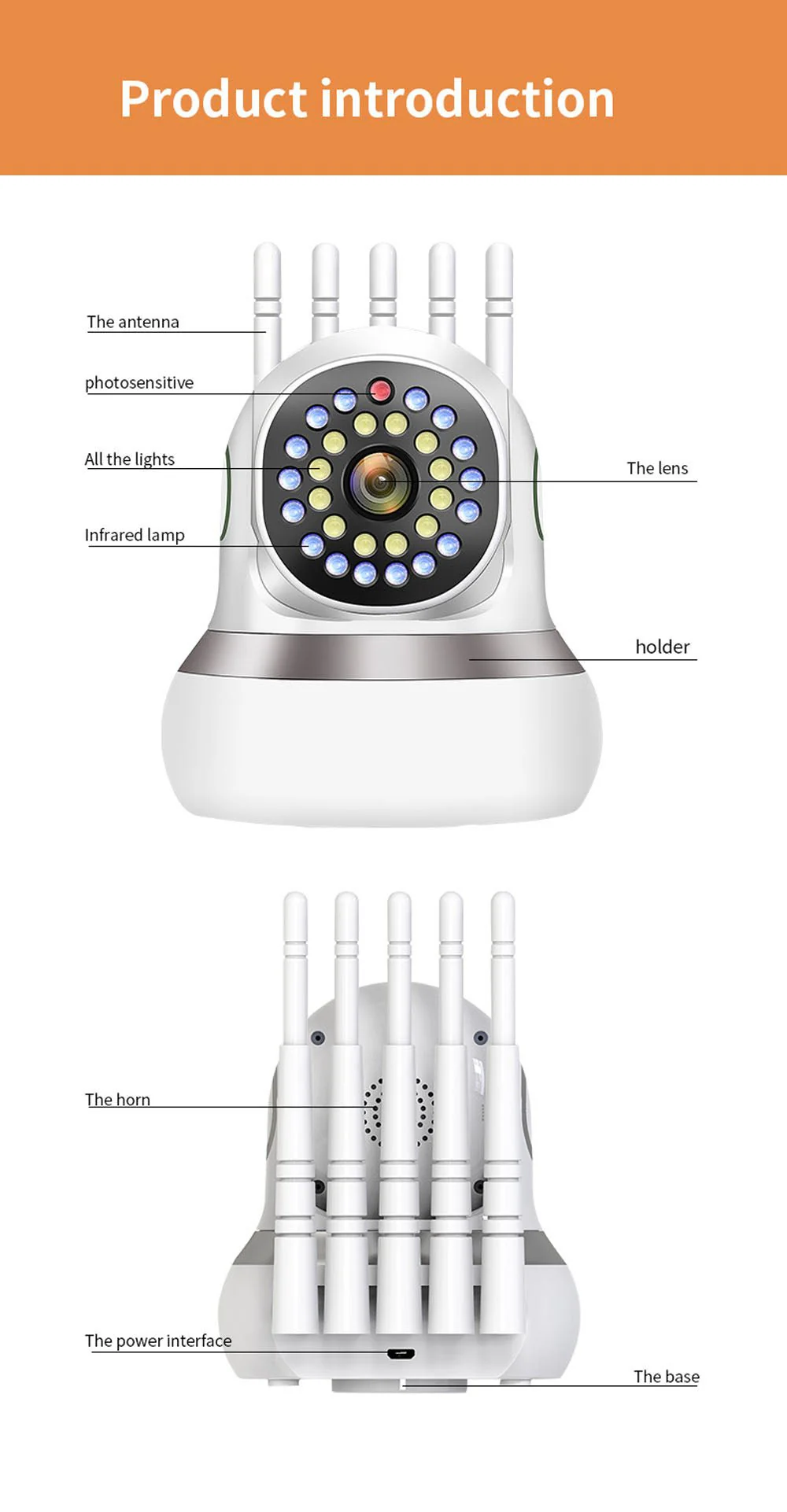 CRONY TC50-CA1Z2 5G Wifi Dual-band with Night Vision Motion Detection 2-Way Audio Home Security Surveillance - Image 10
