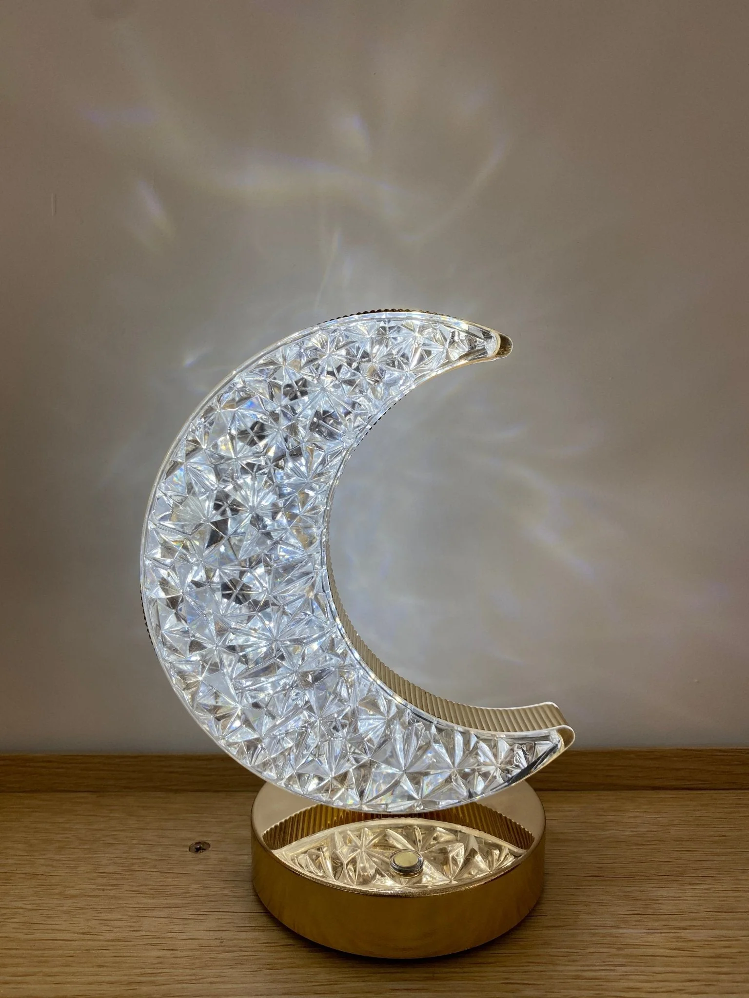 CRONY Three-color touch charging star eye lamp Modern Luxury Crystal Desk Lamp Bedroom Portable Night Light - Image 25