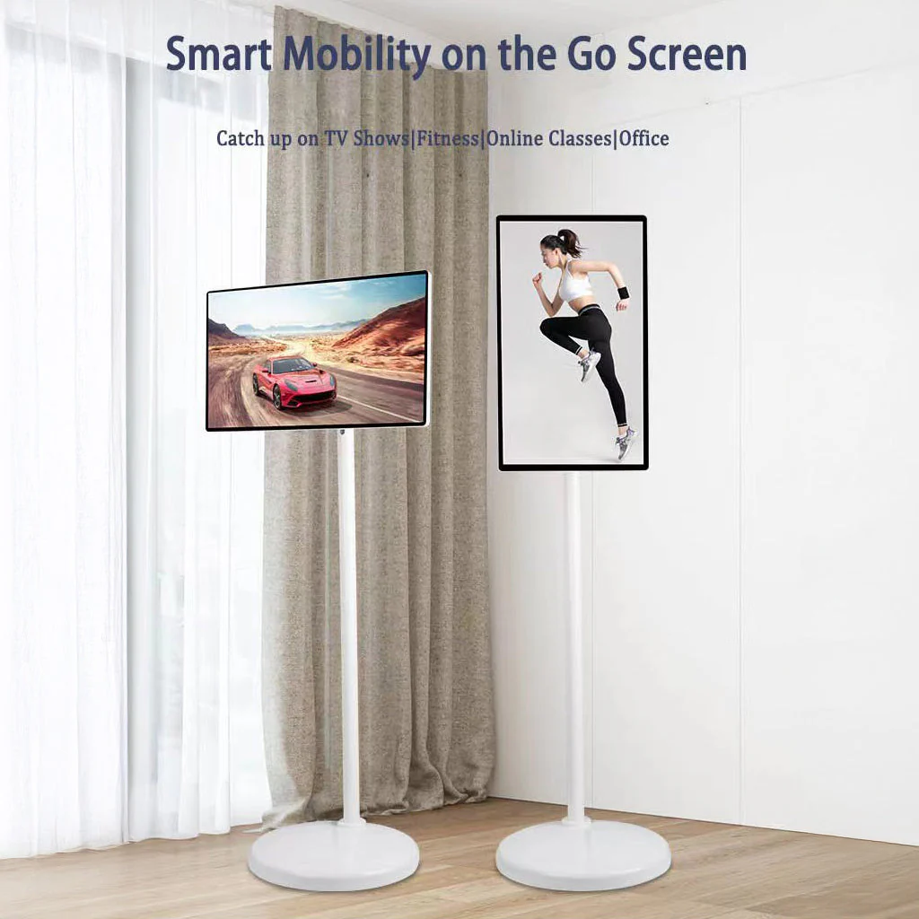 Crony TX24-1 24inch Smart Interactive Mobile Screen 1080 x 1920 IPS Swivel Screen 10000mAh Battery - Image 8