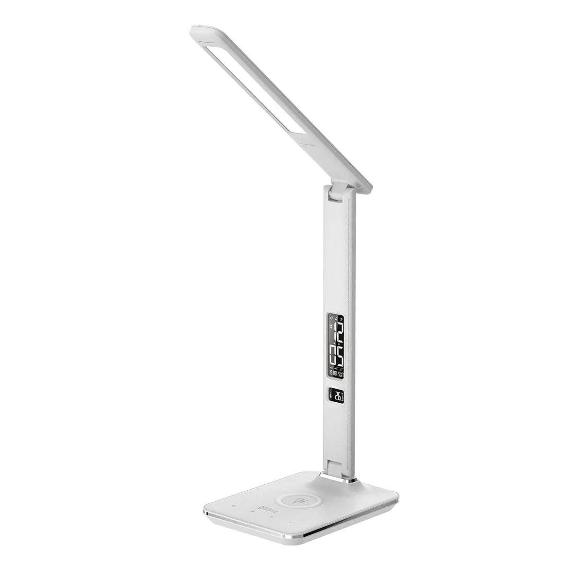 CRONY U13Q Table Lamp with wirelese charge-night light Clock LED Desk Lamp with Built-in Wireless Charger & Alarm Clock - Image 13