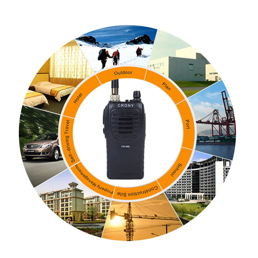 Crony 5W CN-988 Handheld Long Distance UHF/VHF Walkie Talkies Two-way Radios 5-8 KM - Image 5