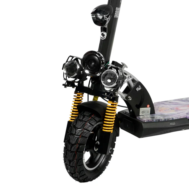 CRONY V10+LED 1500W 10 inch Wide tire High configuration E-Scooter High Speed electric Scooter For Outdoor Road -2 - Image 4