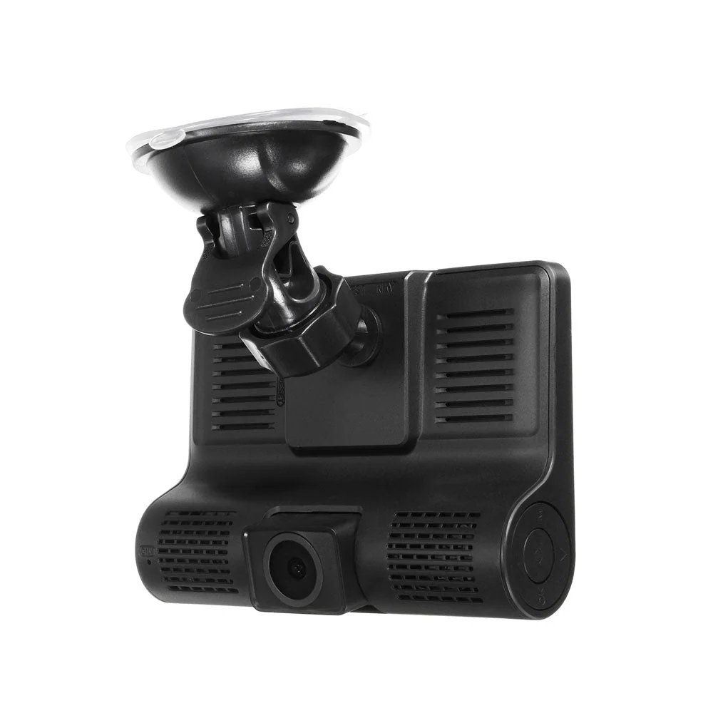 CRONY V504 Three-Camera 1920*1080 touch dashcam Car DVR 3 Cameras Lens 4 Inch IPS Dash Cam Rearview Camera Video Recorder - Image 2